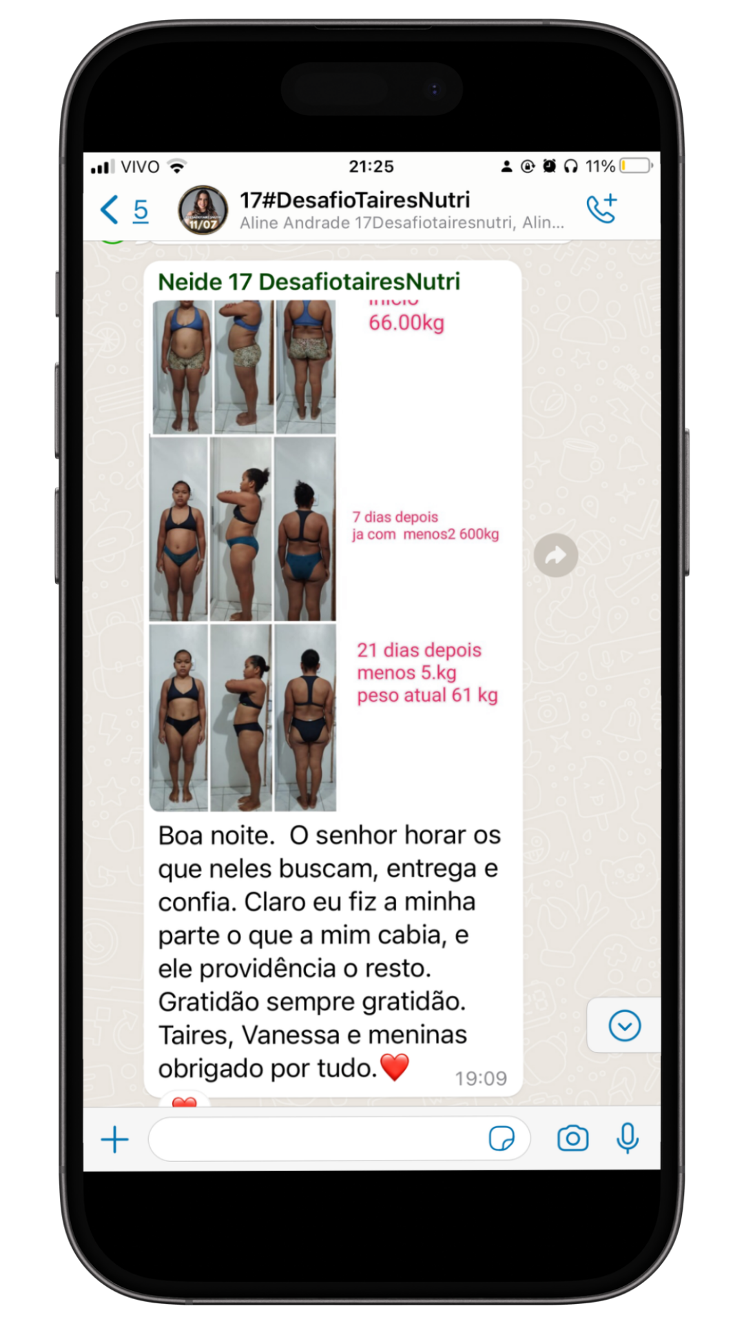 Depoimento WhatsApp 2